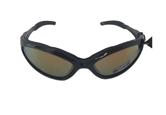 NEW* NYS Collection Men's Black Polarized Sunglasses Sport Italian Design Rider - Picture 1 of 12